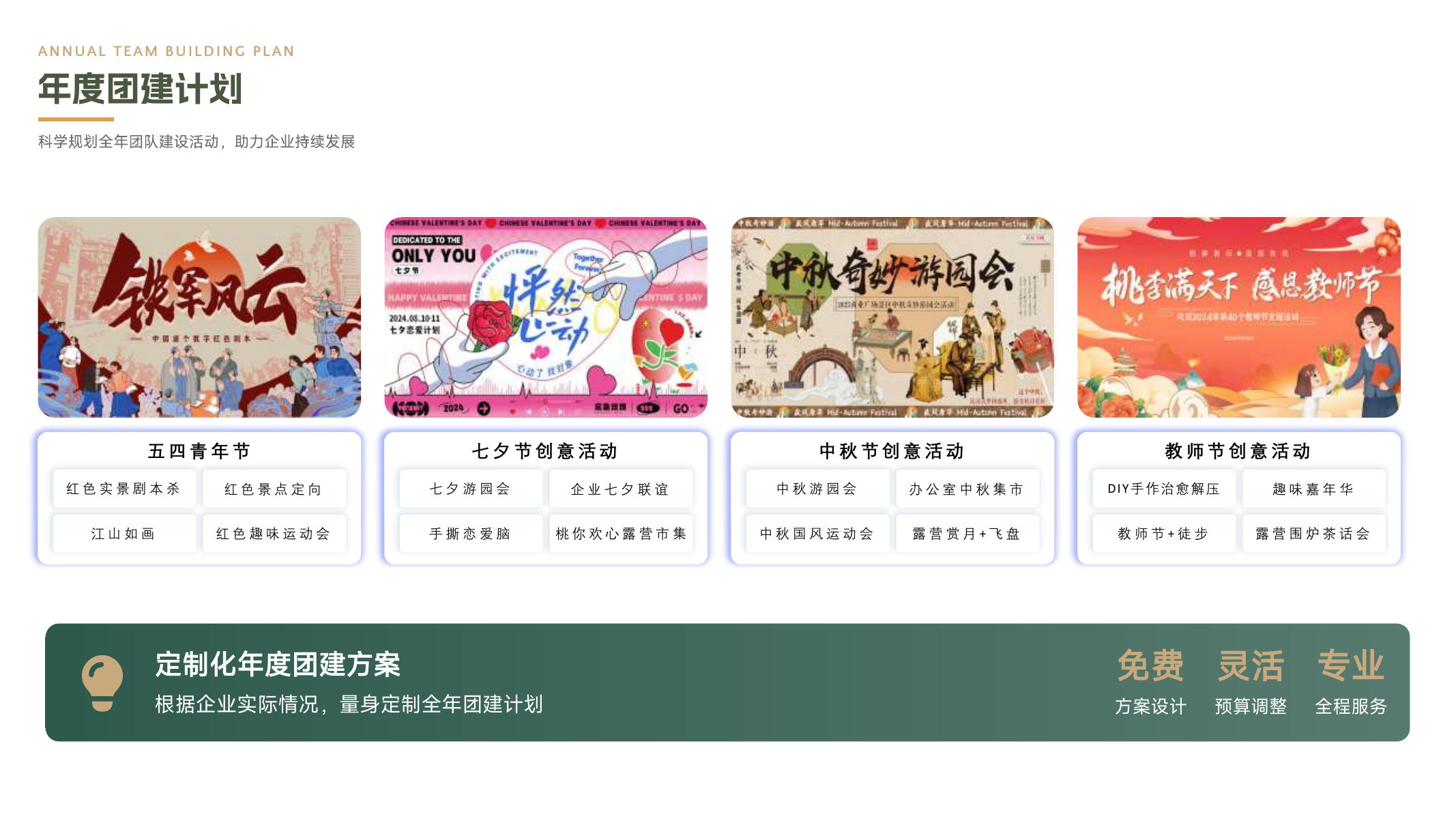 妇女节企业活动和员工关怀团建方案